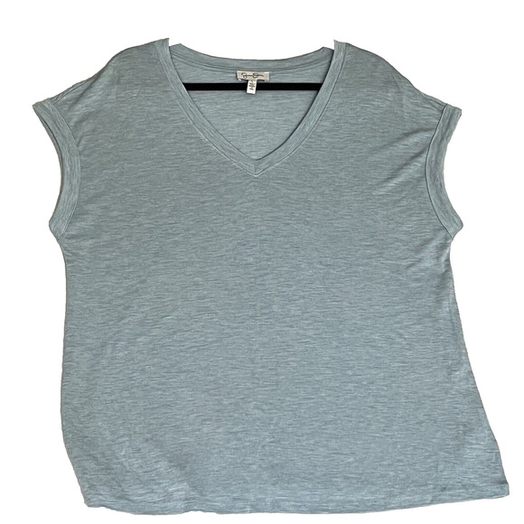 Lot of 3 Womens SZ L Blouse Tops DR2 Jessica Simpson Riders Lee Everyday Casual - Picture 6 of 16